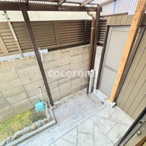 守口市西郷通DC戸建のバルコニー