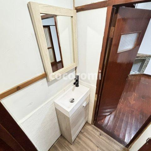 守口市西郷通DC戸建の洗面所