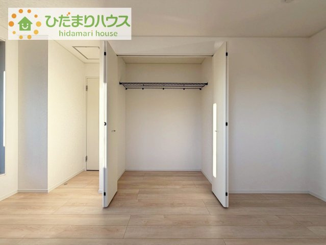 【収納】 | 土浦市霞ケ岡町第3　新築戸建　1号棟 | クローゼットタイプの収納は荷物がどこにあるかすぐに見つかります！