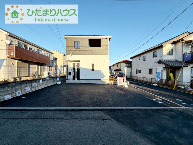 【駐車場】 | 土浦市霞ケ岡町第3　新築戸建　1号棟 | マイホームなら駐車場代がかかりません！しかも、自宅の駐車場で洗車ができます！今までコイン洗車に行っていた手間も省けて、節約にもつながります(^^♪