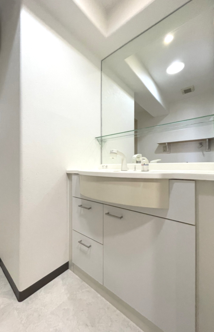 サーパス木太Ⅱの洗面所