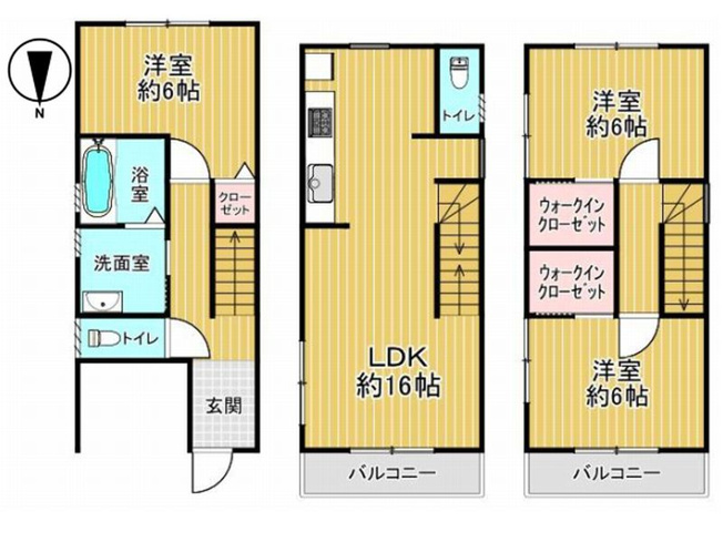 【間取り】 | 山科区小野西浦　中古戸建
