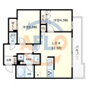 【間取り】 | STANDZ四天王寺前夕陽丘　間取り