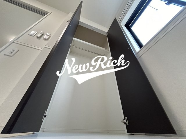 高崎市菅谷町のアパートの収納