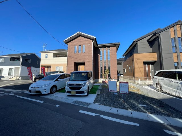 新築戸建・新築建売　いわき市泉町　泉小・泉中の前面道路含む現地写真