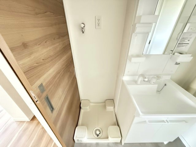 狭山台第一公団マンション2街区27号棟のランドリースペース