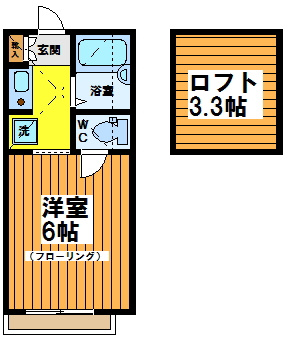 【間取り】 | ライール松原