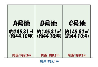 【その他】 | 木津川市加茂町里宇留志　建築条件付き　土地 | 3区画割もご相談可能です。（詳細についてはお問合せください。）