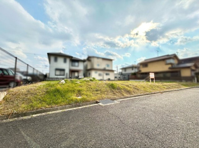 【外観】 | 木津川市加茂町里宇留志　建築条件付き　土地 | 公園徒歩3分、保育園徒歩5分と近く子育て世代の方にもオススメのエリアです。