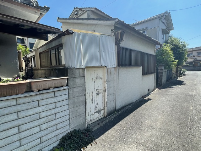 木太町　土地の前面道路含む現地写真