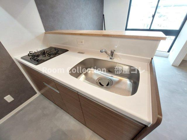 (仮称)運河通マンションのキッチン