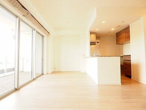 パークホームズ品川　ザ　レジデンスの居間・リビング|リビングダイニング別角度（北側から）