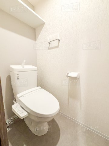 S-RESIDENCE六ツ門abreastIIのトイレ|嬉しい温水洗浄便座付き★