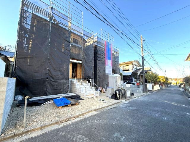 3SLDK　 駐車場2台駐車可の外観|向かって左側