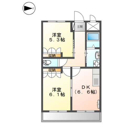 リベラの間取り