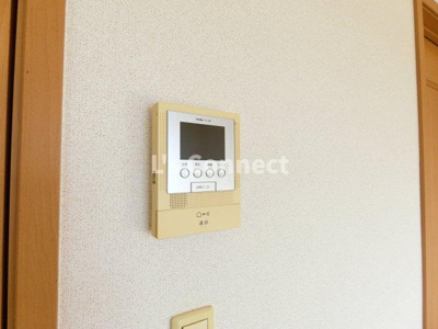 【セキュリティ】 | プロムナードＢ | 突然の来客もＴＶモニターホンでしっかり確認。