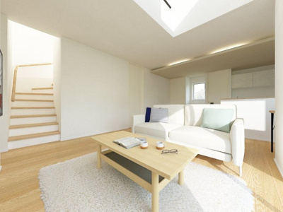 【居間・リビング】 | 福岡市東区舞松原1号地新築戸建