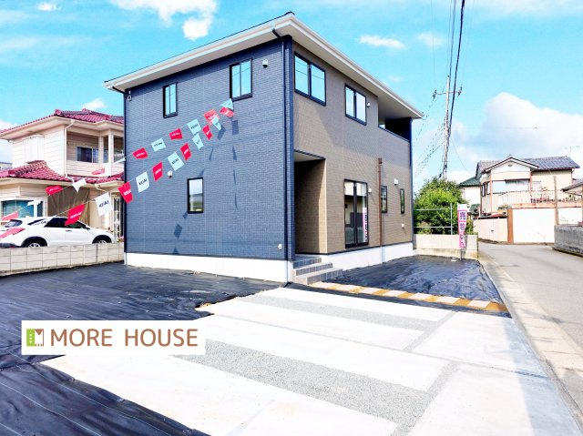 富岡市七日市2期　新築住宅 1号棟の外観