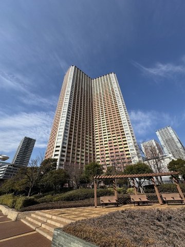 ★仲介手数料無料★ 芝浦アイランドケープタワー（南東向きリビングからレインボーブリッジを望める眺望）の外観
