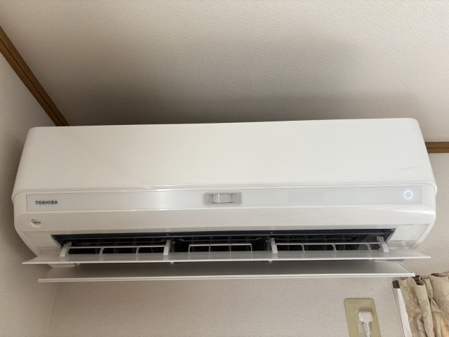 天童市柏木町一丁目の設備|エアコンが標準装備の当物件は、省エネのエアコンのため、家計にも優しいですね。