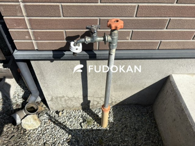 【その他】 | 天童市柏木町一丁目 | 外部水栓。車の洗車や庭の水まきも出来ます。