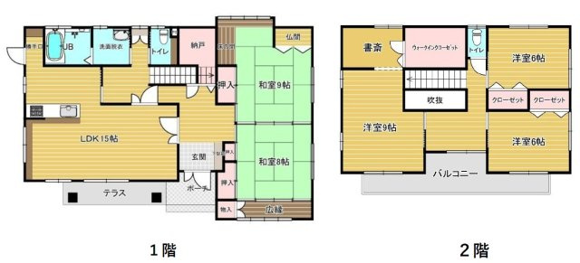 天童市柏木町一丁目の間取り|5LDK＋S　間取り図