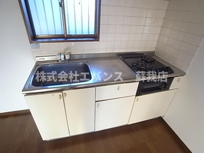 【キッチン】 | プラスパー深山 | お料理しやすいキッチンです