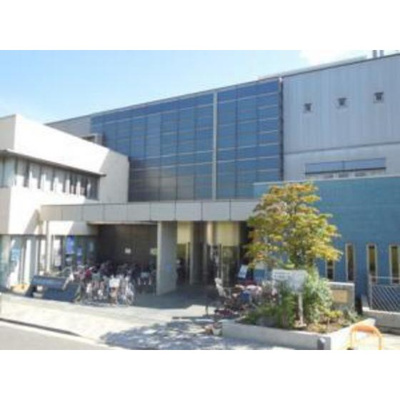 【周辺】 | アムス谷塚 | 図書館「足立区立花畑図書館まで1951ｍ」