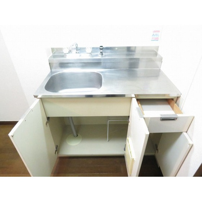 【収納】 | カディカワセⅡ | キッチン下収納