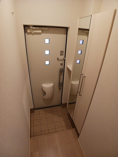 クラール　島野　Ｂの玄関