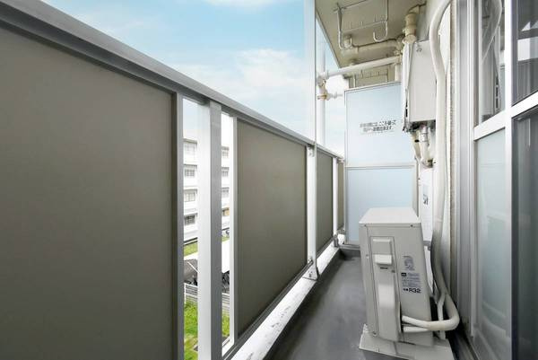 ビレッジハウス高林1号棟のバルコニー|ビレッジハウスの同一物件・同一タイプの間取りの写真です