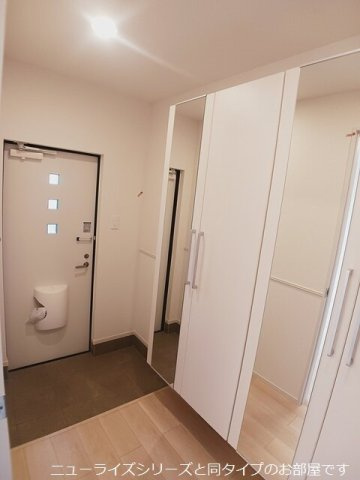 グランルッソの玄関