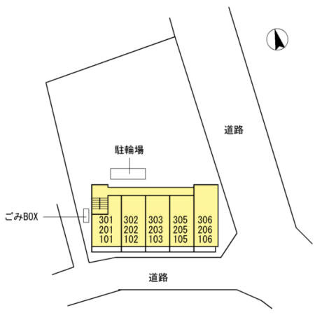 Avancer Akaneの区画図