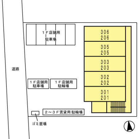 ウィル東小金井の区画図