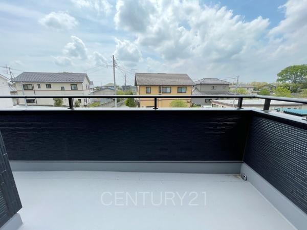 前橋市上増田町第3 1号棟のバルコニー|バルコニー