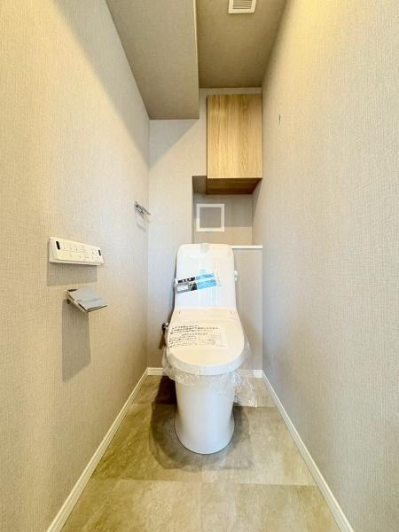 モアグランデ新横浜北のトイレ|多機能パネル付きトイレです！
