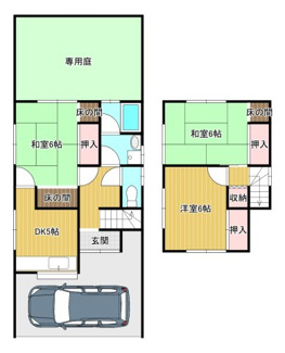 【間取り】 | 大淀町馬佐戸建