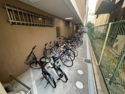 【その他共用部分】 | クレストコート難波サウス | クレストコート難波サウス　駐輪場