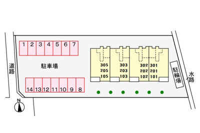 【区画図】 | メゾンアンジュ