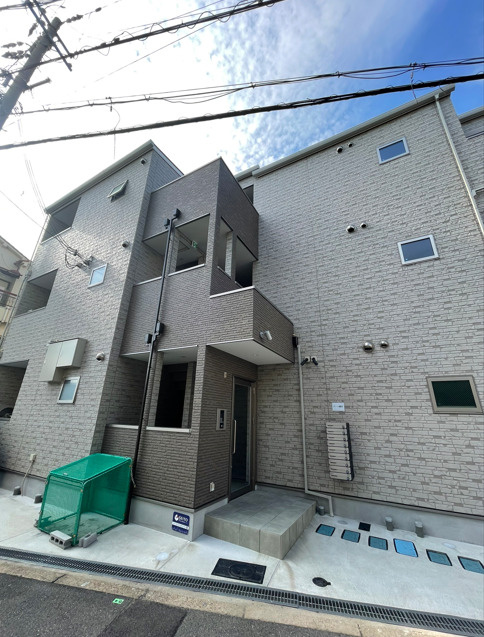 大阪市鶴見区　令和4年築アパート　アート鶴見の外観