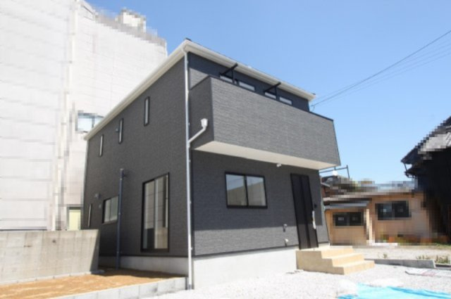 長浜（第1）　新築戸建　の完成予想図|土地面積　206.51㎡（約62.46坪）建物面積　97.20㎡（約29.40坪）