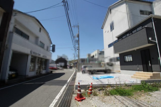 【衝撃価格】　長浜（第1）　新築戸建　の前面道路含む現地写真