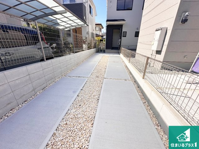 神戸市西区糀台　第2期　新築一戸建ての駐車場|駐車スペース！散水栓があるので、こまめに愛車を洗えます！