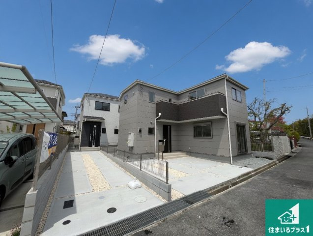 神戸市西区糀台　第2期　新築一戸建ての外観|お客様に長く安心して住んでいだだける事にこだわった家づくり！住んでからのアフターサービスにもしっかりと取り組んでいます！