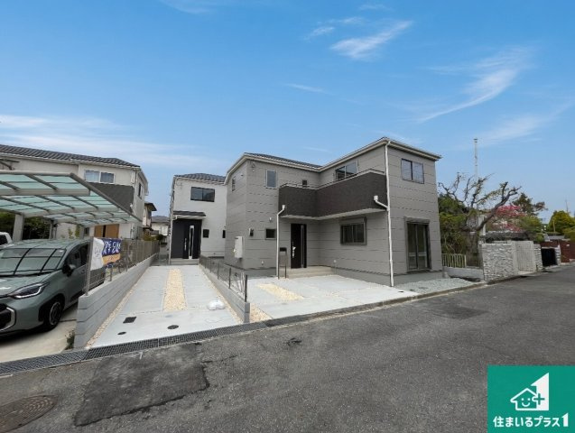 神戸市西区糀台　第2期　新築一戸建ての外観|お客様に長く安心して住んでいだだける事にこだわった家づくり！住んでからのアフターサービスにもしっかりと取り組んでいます！