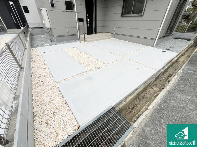 神戸市西区糀台　第2期　新築一戸建ての駐車場|駐車スペース！散水栓があるので、こまめに愛車を洗えます！