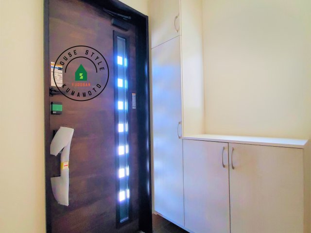 熊本市東区西原2丁目第5-2棟（1号棟）　の内観：施工例|二重ロックでしっかり防犯対策ができます。