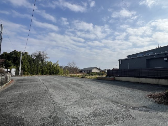 柳川市三橋町江曲の売地の外観