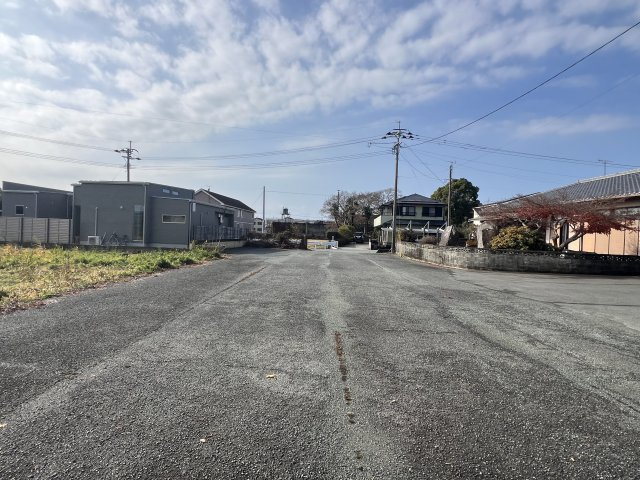 柳川市三橋町江曲の売地の外観