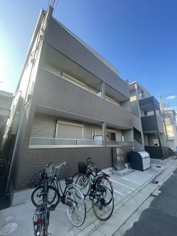 東大阪市金岡　築浅アパート　アート東大阪Bの外観